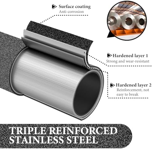 Floor Scraper Long Handle, Heavy duty floor scraper tool 16-47" made of - Image 5
