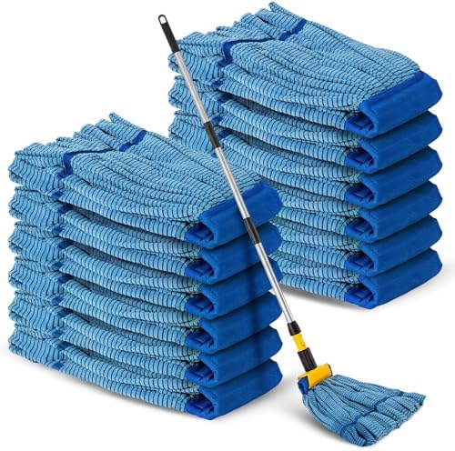 Hushee 1 Pack Large Microfiber Tube Mop Heads 18 Oz Looped End by Hushee