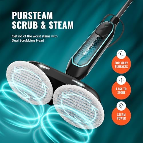 PurSteam ScrubMaster Steam Mop - Image 3