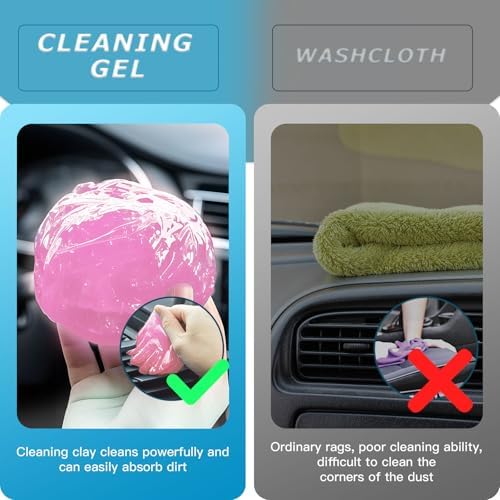 Car Cleaning Gel, Reusable Car Cleaning Putty - Image 6