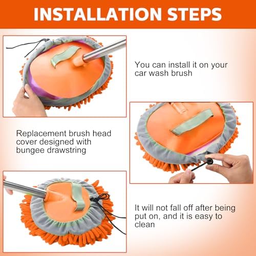 Layhit 5 Pcs Car Wash Mitt Set, Brush Not Included - Image 4