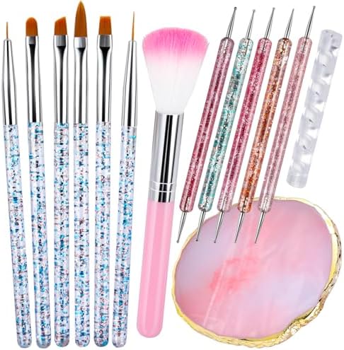 FANDAMEI Nail Tools for Nail Art, Nail Polish Mixing Palette Nail Art Tools Kit by FANDAMEI