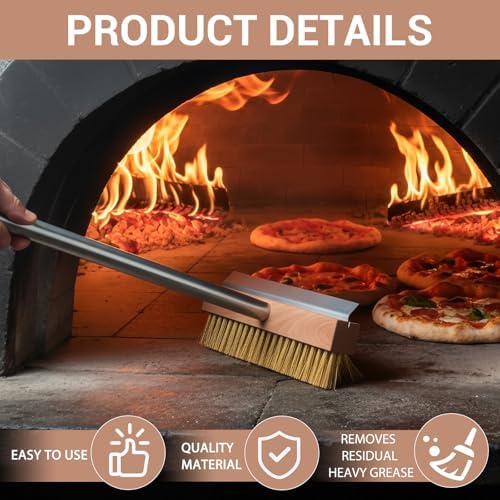 LemonRoad 2 Pcs Pizza Oven Brush - Image 3