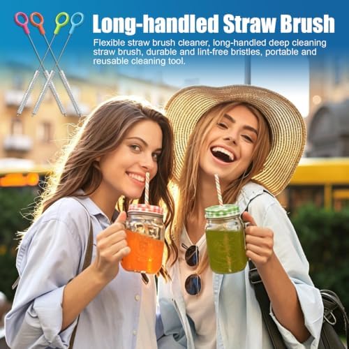 AONEZ 4 Pcs Straw Cleaner Brush Set - Image 7