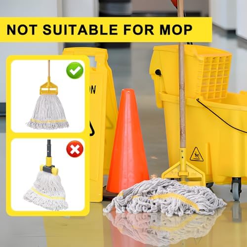 KeFanta 3 Pack Heavy Duty Commercial Mop Head Replacement - Image 4