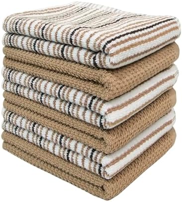 Bumble Kitchen Towels 6 Pack 100% Cotton 16"x26" - Image 3