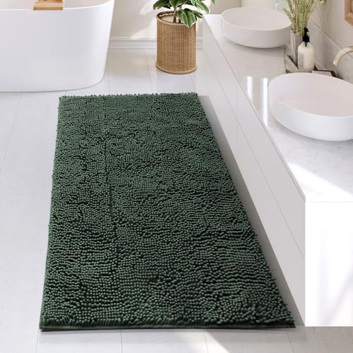 Hearth & Harbor Bathroom Rugs, Chenille Bath Mat by HearthHarbor