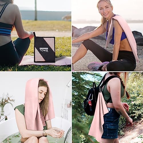 Microfiber Travel Towel, Quick Dry Camping & Gym Towel. Compact - Image 6