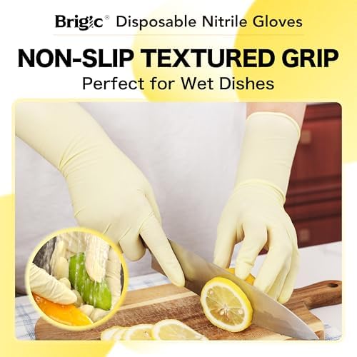 12 Inch Long Cuff Nitrile Gloves, Disposable Gloves - Image 5