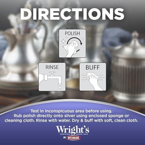 Wright's by Weiman Silver Cleaner and Polish Cream - Image 5