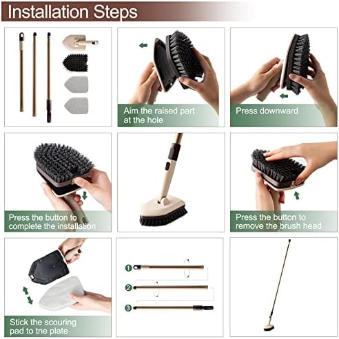 Eyliden Tub & Tile Scrubber Kit - Image 5
