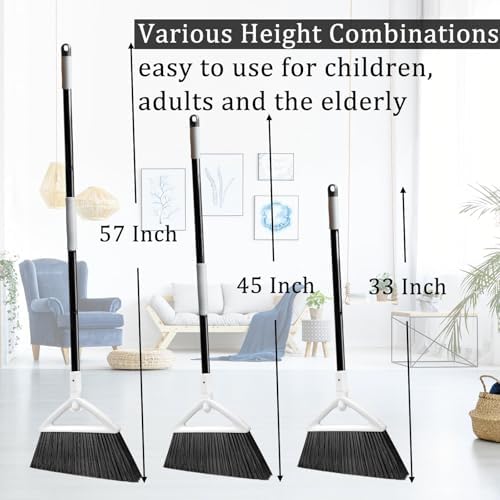 Heavy Duty White Angle Broom - Image 5