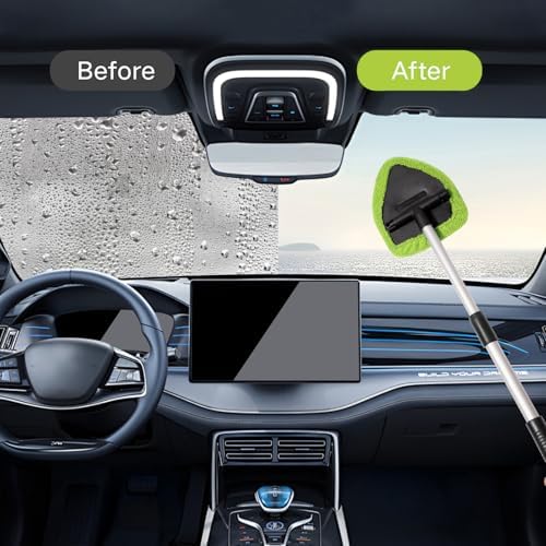 Qydipclin 7pcs Windshield Cleaner Tool Car Interior Window Cleaning Kit - Image 3