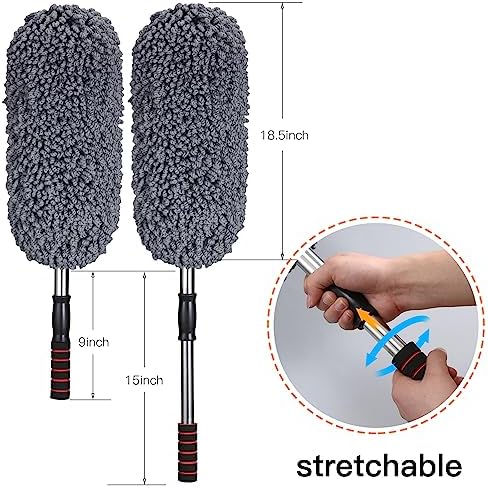 IPELY 3 Pack Large Microfiber Car Duster Exterior Scratch Free - Image 2
