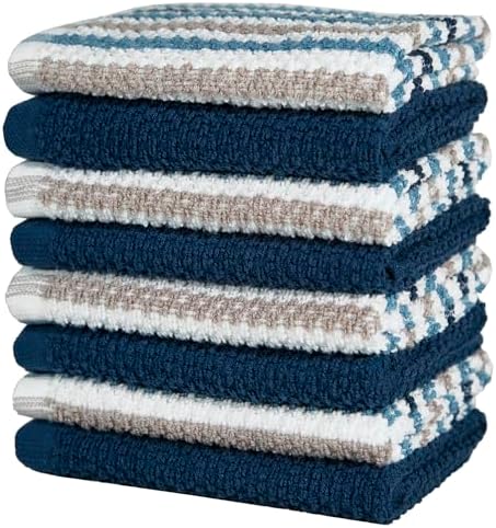 Bumble Dish Cloths 8-Pack, Cotton Kitchen Towels - Image 5