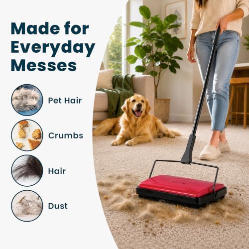 Alpine Manual Carpet Sweeper - Image 2