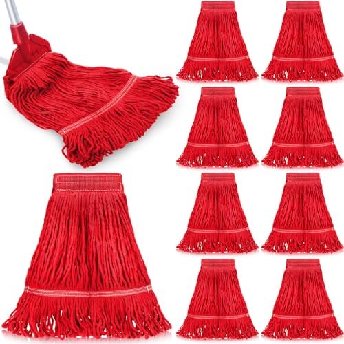 Nuogo 10 Pcs Commercial Mop Head Replacement, 27.6 Inch by Nuogo