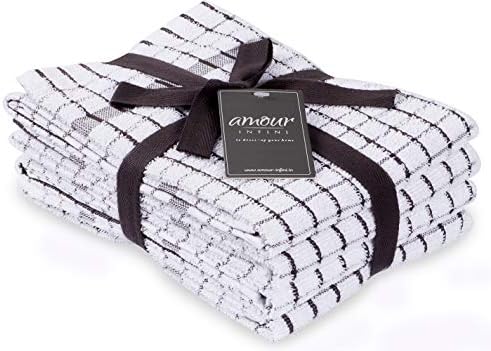 AMOUR INFINI Kitchen Towels Set of 4 by AmourInfini