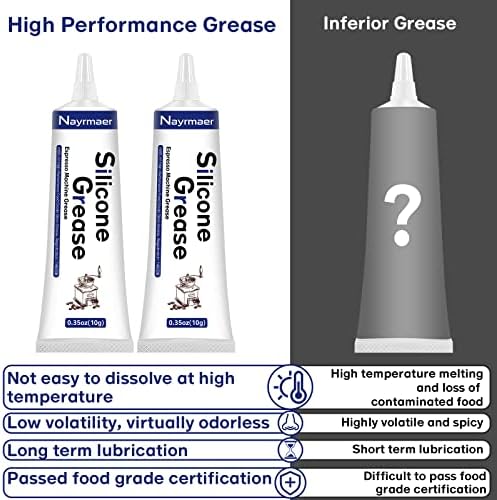 Espresso Machine Grease, 2 x 10g Silicone Grease Maintenance Kit - Image 3