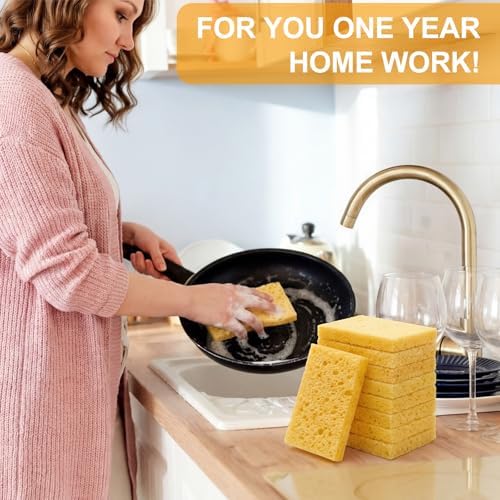Zhengmy 48 Pcs Sponges Bulk Sponges Kitchen Compressed Sponge - Image 6