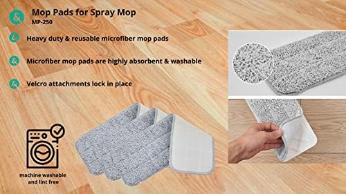 15.5in x 5in Microfiber Mop Pad Refill - Image 4