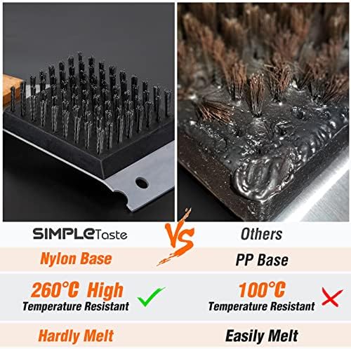SIMPLETASTE Grill Brush and Scraper - Image 2
