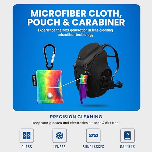 Microfiber Cloth & Glasses Wipes Lens & Glasses Cleaning Cloth - Image 3