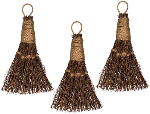 Cinnamon Broom - Cinnamon Scented 6in Mini Broomsticks - Decorative Broom by NauticalCrushTrading