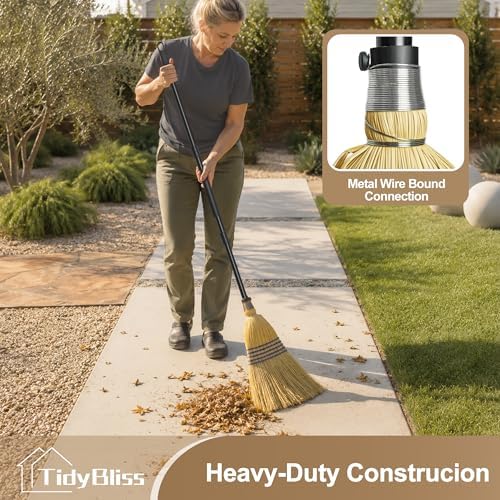 TidyBliss Corn Broom Heavy Duty - Image 3