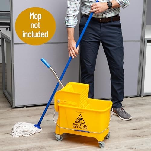 Mind Reader 5.5-Gallon Mop Bucket - Image 3