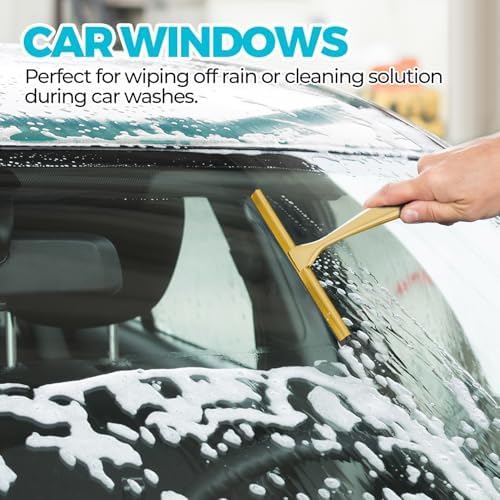 ALFLOD 12" Shower Squeegee for Glass Doors, Tile Walls, Car Windows - Image 6