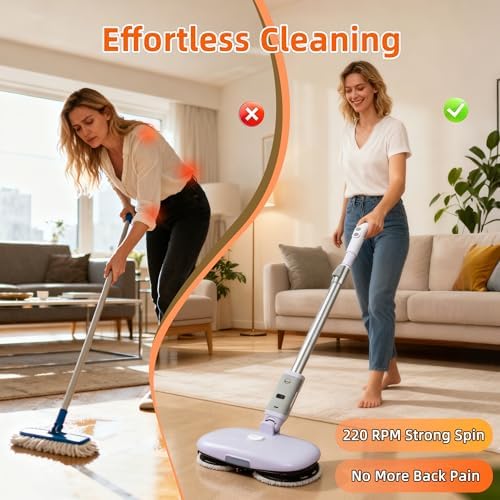 GOBOT Cordless Electric Spray Mop - Image 2