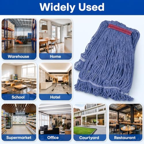 Mop Head Replacement，6Pack Commercial & Industrial Mop Heads - Image 6