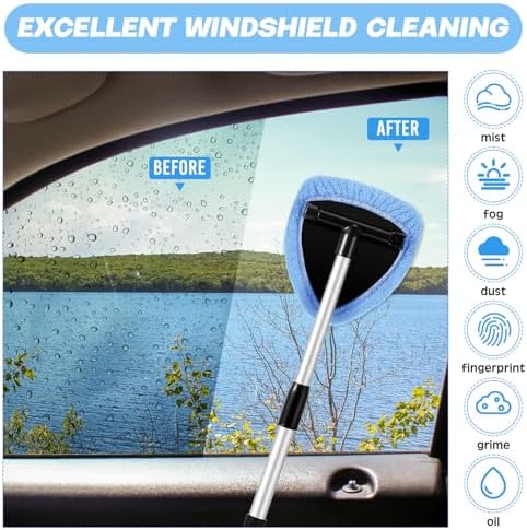 Potchen 8pcs Car Windshield Cleaner Tool - Image 4