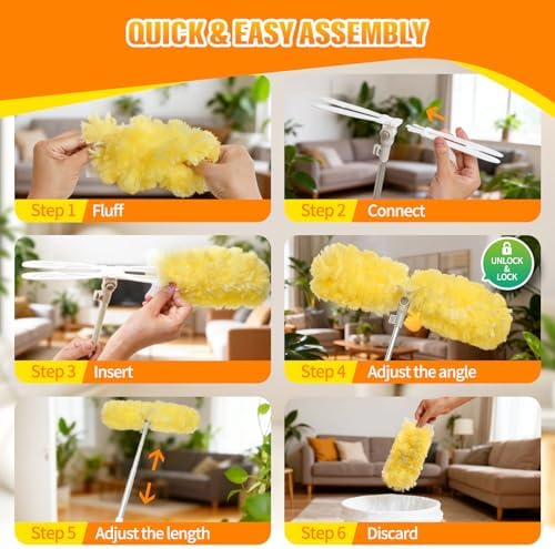 60 Count 360° Heavy Duty Duster Refills - Image 6