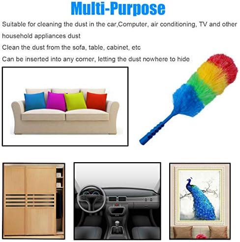 3 Pack Upgrade 19” Rainbow Static Feather Duster - Image 5
