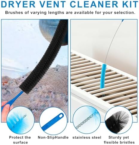 4 Pieces Dryer Vent Cleaner Kit‌ - Image 5