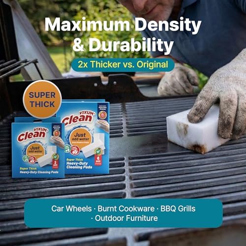 VIXUM® CLEAN Super Thick Heavy-Duty Cleaning Pads, 2 Pack - Image 3
