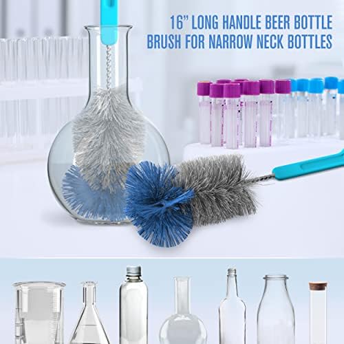 Bottle Brushes Water Bottle Cleaner Brush Set, Hydroflask Cleaning Kit 9 Pk - Image 5