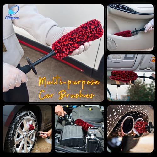 Premium Microfiber Wheel Brush | Soft Non-Metallic Rim Cleaner & Wheel Brush | - Image 6