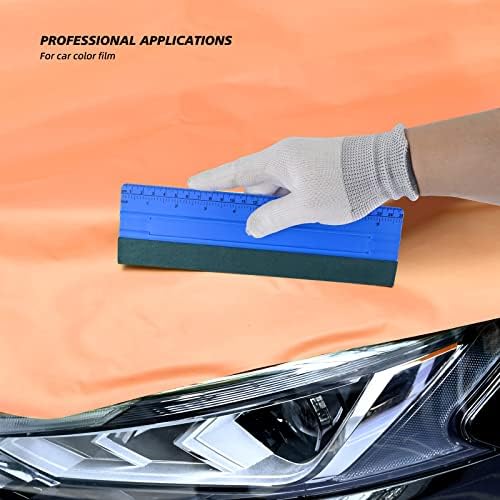 EHDIS Large Vinyl Squeegee Window Tint Tool 3PCS Big Size Felt Edge Wrap Scraper - Image 5