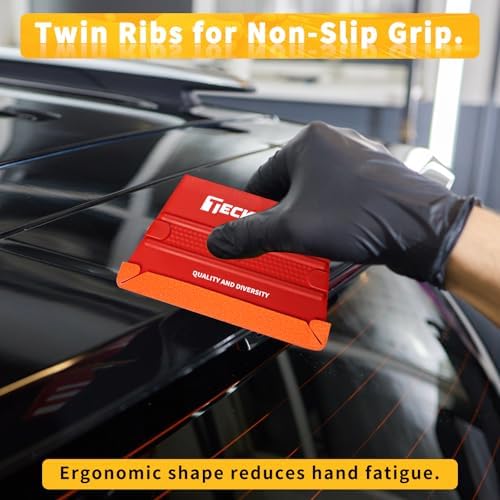 TECKWRAP Felt Squeegee for Vinyl Wrap -Trapezoid Shape - Image 5