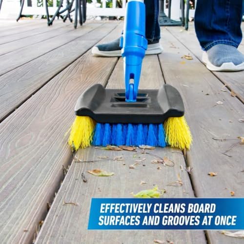 Unger Professional Lock-On Wood & Composite Deck Brush - Image 3