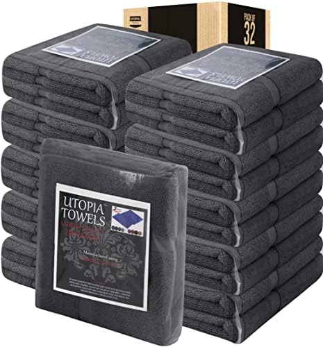 Bulk 32-Pack Hotel Bath Mats for Resorts & Spas by UTOPIATOWELS