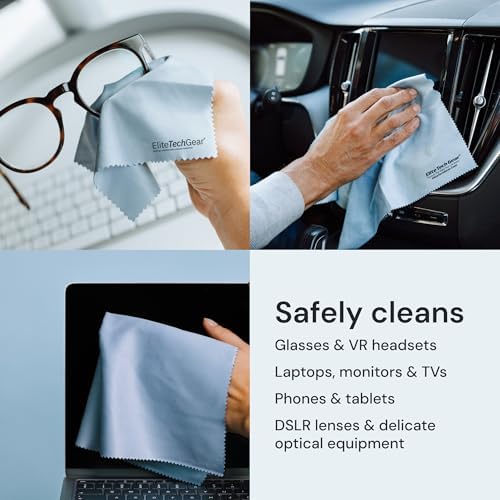 Elite Tech Gear Microfiber Cleaning Cloths - Image 5