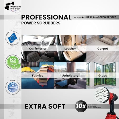 Premium Drill Brush Professional – Extra-Soft 4 in White | Scratch-Free - Image 6