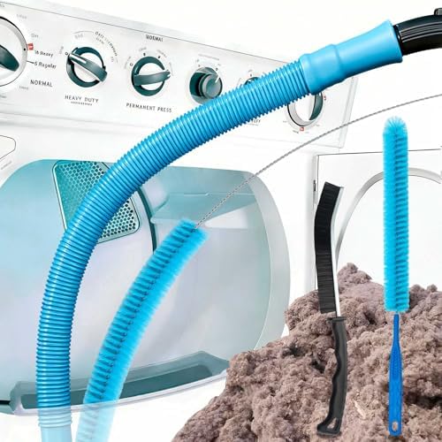 Dryer Vacuum Hose, Vent Cleaner & Brush by Unknown
