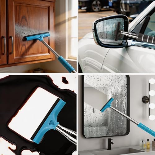 4 Pack Car Rearview Side Mirror Squeegee - Image 5