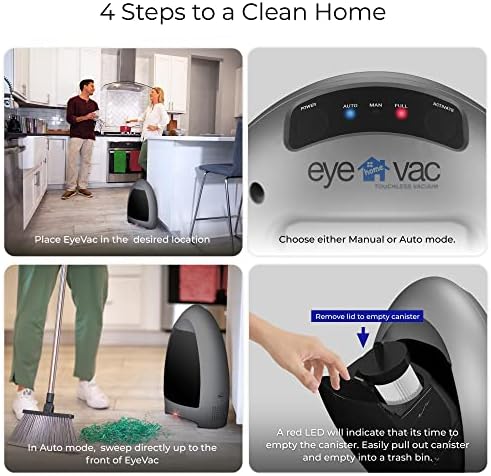 EyeVac Home Touchless Vacuum Automatic Dustpan - Image 4