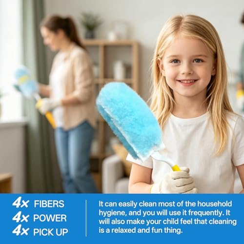 40 Count Duster Refills, Double-Sided 360° Duster Refills - Image 5